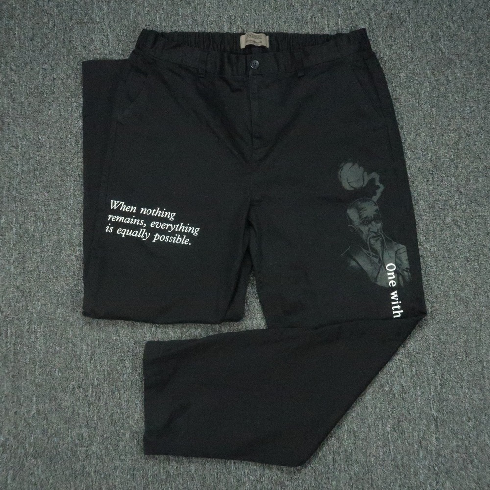 Teddy Fresh‎ Pants Mens 36x30 Black Magic The Gathering Collab Straight